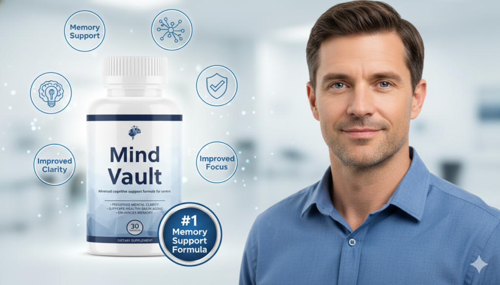 Mind Vault Memory Supplement #1 Formula for Memory Support