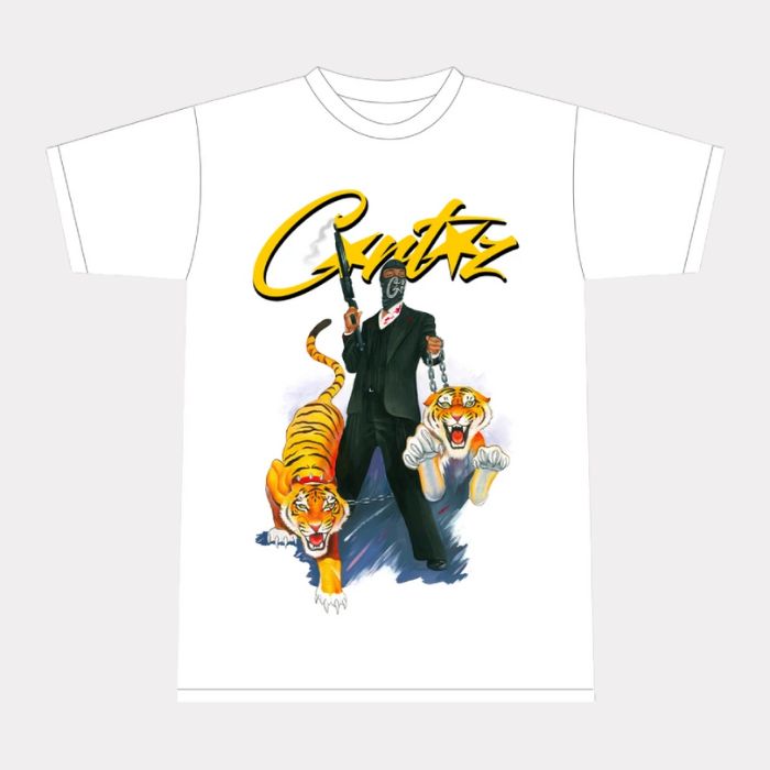 Corteiz Scareface White T Shirt