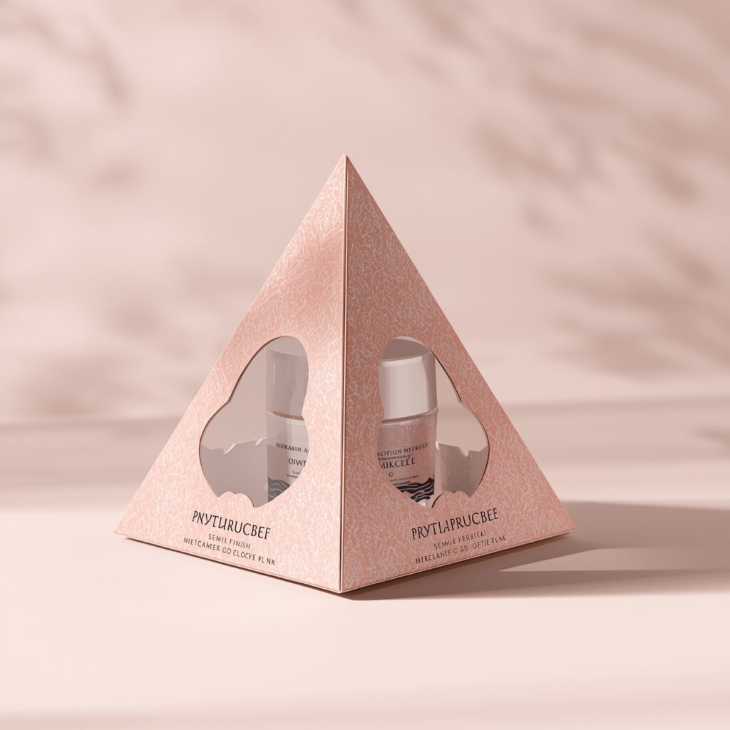 Custom pyramid boxes