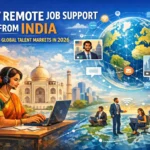 Why Remote Job Support from India Leads Global Talent Markets in 2026