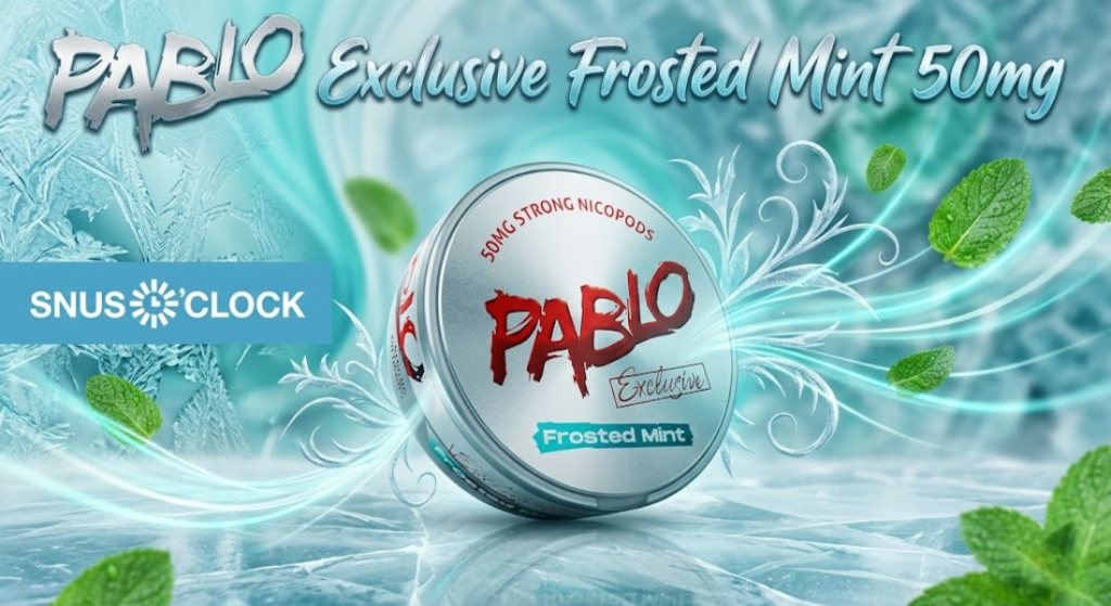 The Cool Intensity of Exclusive Frosted Mint Snus: A Premium Choice